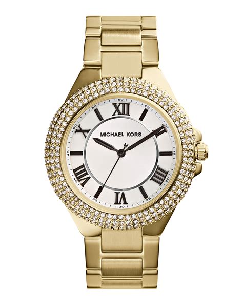 michael kors camille glitz chronograph watch|Michael Kors Oversized Camille Women's Watch, Stainless Steel .